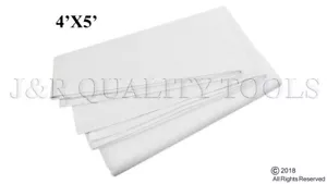 Premium extra small painters cotton canvas paint drop cloth, small 4’ x 5’ foot - Picture 1 of 1