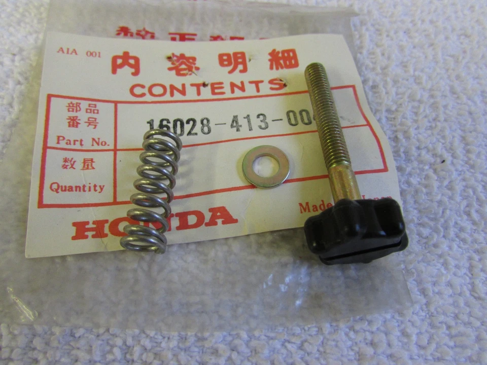 NUEVO DE LOTE HONDA CB400A CB400TI CT400TII CM400A CM400T CX500 CX500C JUEGO DE TORNILLOS CARBURADOR "B" Foto 1 de 1