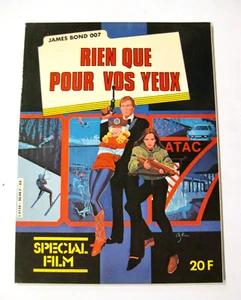 James Bond 007 Rien que pour vos yeux Ed. DPE EO sans date TBE - Picture 1 of 3