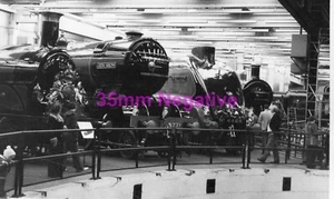 BRITISH RAIL LNER V2 STEAM LOCOMOTIVE 4771 YORK MUSEUM 35mm NEGATIVE+COPYRIGHT - Picture 1 of 1