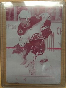 2008-09 Upper Deck Printing Plate Magenta 1/1 Phil Kessel #180 Bruins Leafs