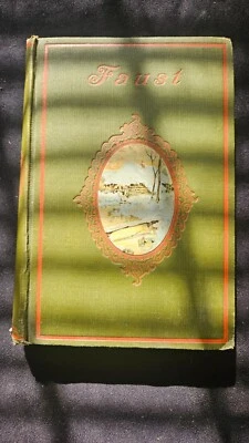 ‡ 📖 Faust by Goethe • 1888 HC Antiquarian Classic Primary Work - Image 1 of 4