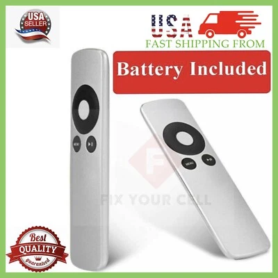 New Replace Remote Control for Apple TV 2 3 MC377LL/A A1427 MD199LL/A A1469 Mac - Image 1 of 4