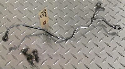 1989 HONDA TRANSALP 600 ENGINE MOTOR OIL PASSAGE LINES HOSE 12230-MR1-020 - Image 1 of 4