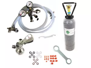 Accesorios reductor de presión cabezal de cerveza manguera de cerveza botella de CO2 2 kg n.o 3 - Imagen 1 de 1