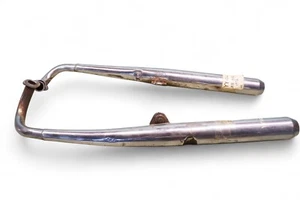 1972 Yamaha R5 350 Left Right Exhaust Headers Mufflers Pipes *2617 #6 - Bild 1 von 11