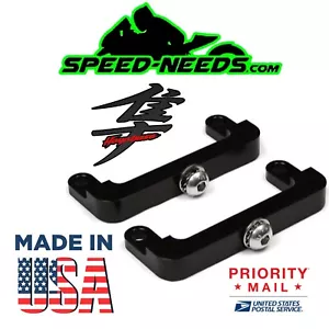 2008+ Suzuki Hayabusa GSX1300R Busa Lowering Strap Caliper Mounting Brackets - Foto 1 di 4