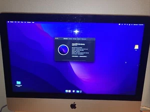 Apple iMac 21.5 1TB HDD 2.8GHZ Intel Quad Core i5 16GB RAM Iris Pro Graphics - Picture 1 of 9