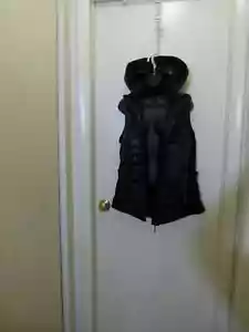 Authentic Anorak Damen Weste mit Kapuze Full Zip schwarz Größe L Large - Bild 1 von 8