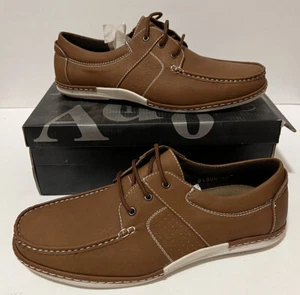 A. Rossini Mens Casual Classic Boat Shoes Lace up Fashion Sneaker Shoes Sz 13 - Picture 1 of 6