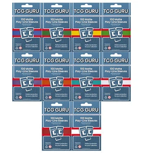 TCG Guru Play Line Sleeves (100 Stück) - Bild 1 von 19