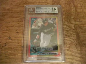 LOGAN MORRISON 2010 Topps Red Hot Rookie BGS NM-MT+ 8.5 - Picture 1 of 1
