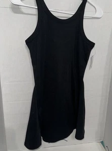 NWT Old Navy Girls XL 14-16 Black PowerPress Sleeveless Athletic Dress - Picture 1 of 4
