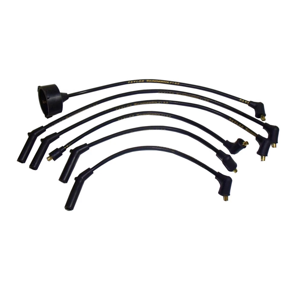 Juego de cables enchufables Taylor 87001; ThunderVolt 8,2 mm negro para 83-89 Honda 1,8/2,0 L Foto 1 de 1