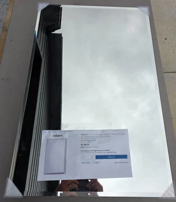 Robern PLM2030BLE PL 19" x 30" Frameless Medicine Cabinet Left Mirror Electrical - Image 1 of 4