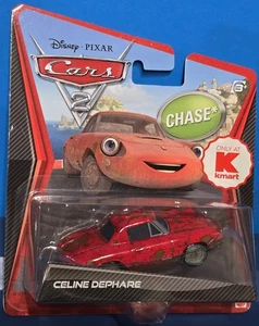 2012 Disney Pixar Cars 2 Celine Dephare Red CHASE RARE Kmart Exclusive - Bild 1 von 3