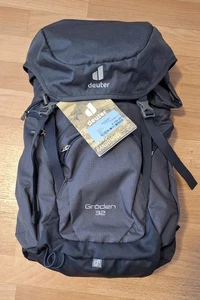 deuter Gröden 32 Rucksack Wanderrucksack neuwertig dunkelgrau - schwarz - Bild 1 von 6