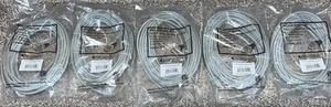 MONOPRICE 350 MHz Category 5E Patch Cord Gold Plating 50u  568B - 25 ft 5 Pack - Picture 1 of 3