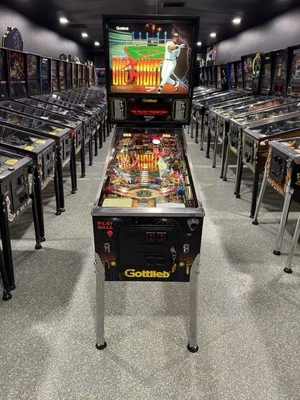 Máquina de Pinball Big Hurt Gottlieb 1995 LEDS Orange County Pinballs ENVÍO GRATUITO Foto 1 de 4