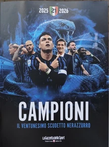 CAMPIONI IL VENTUNESIMO SCUDETTO NERAZZURRO LIBRO INTER 2025 2026 21 °GAZZETTA - Afbeelding 1 van 1