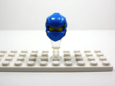 LEGO Ninjago Azul Oscuro con Envoltura Gris Perla Oscuro Minifigura J15 Foto 1 de 2