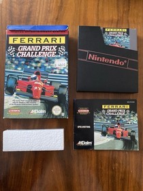 Ferrari Grand Prix Challenge - Nintendo NES - OVP - Anleitung