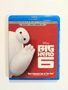 Big Hero 6 Collector's Edition (Blu-ray/ DVD 2 Disc Set, 2014) + Digital Code - Picture 1 of 6