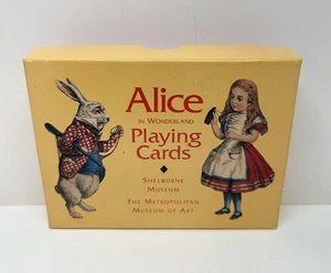 Vintage 1997 Alice In Wonderland Metropolitan Museum Of Art Playing Cards Sealed - Picture 1 of 6