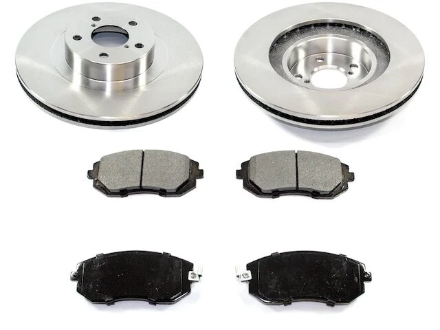 Kit de pastillas de freno delanteras y rotor para Subaru Legacy 2003 2002-2004 YP988PJ Foto 1 de 1