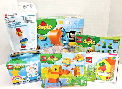Lego Duplo Bulk Lot - 6 Set Bundle NEW & Open Box 60+ Preschool Building Blocks - Image 1 of 4