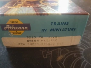 Athearn 3213 PWR & 3013 DMY HO F7-A, Union Pacific - Diesel Super Geared RTR NIB - Picture 1 of 5