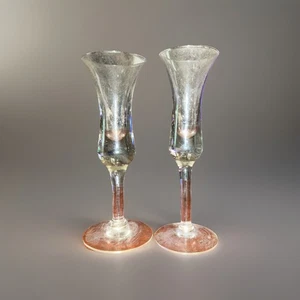 Vintage Holmegaard Aperitif Cordial Gläser Tulpenstiel 2er Set Cocktail Wein - Bild 1 von 4