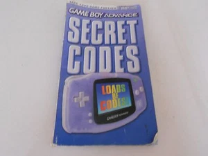FOLLETO/MANUAL DE CÓDIGOS SECRETOS GAMEBOY ADVANCE - Imagen 1 de 3