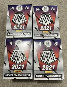 Lote de 4 cajas coleccionables de fútbol Panini 2021 mosaico UEFA Euro - Imagen 1 de 1