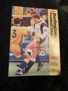 1996 Darlington V Barnet Football Programme - Picture 1 of 2