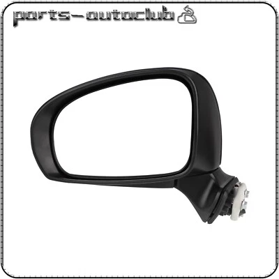 Espejo retrovisor eléctrico térmico lado del conductor izquierdo negro para Toyota Prius V 2015-2017 Foto 1 de 4