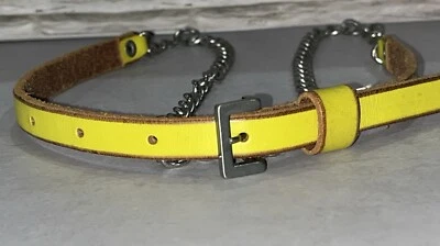 Women’s 70’s-80’s Leather & Silver Tone Fashion Chain Belt Vintage Retro 32-36” - Image 1 of 4