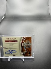 2016 Panini Immaculate Collegiate Emmitt Smith  Auto Red 9/10 Florida / Cowboys