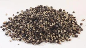 Pimienta negra agrietada, pantalla #1-#2, tipo salchicha extra gruesa pimienta a granel - Imagen 1 de 2