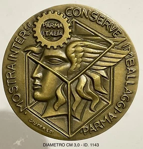 PARMA MOSTRA INT.LE CONSERVE IMBALLAGGI DISTINTIVO PER OPERATORI OPUS GIUFFREDI - Picture 1 of 6