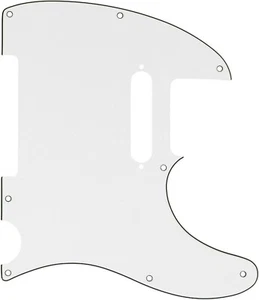 GENUINO FENDER TELE PICKGUARD PERSONALIZADO PERGAMINO DE 3 CAPAS DE COLECCIÓN TELECASTER - BLANCO - Imagen 1 de 8