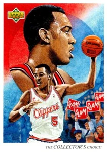 1992-93 Upper Deck Danny Manning Los Angeles Clippers #40 - Picture 1 of 2