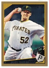 2009 Topps Updates & Highlights GOLD #UH149 Joel Hanrahan - Pittsburgh Pirates