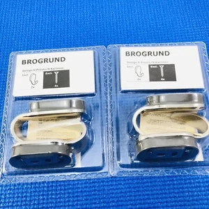 IKEA Brogrund Bathroom Hook Stainless Steel 4 Pack NEW 603.285.42 - Picture 1 of 8
