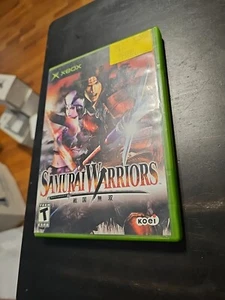 Samurai Warriors (Microsoft Xbox, 2004) CIB Complete Tested & Working! - Picture 1 of 2