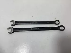 Crescent 2pc Combination Wrenches 10mm And 11mm Black Oxide Finish - Picture 1 of 4