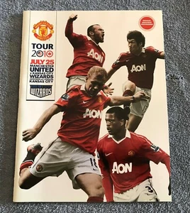Manchester United - Match Day Program Book - US Tour 2010 - Kansas City - Picture 1 of 4