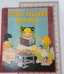 Vtg Children's Book A Story Teller's Holiday M. G. Bonner, 1938 w Beautiful Pics - Picture 1 of 15
