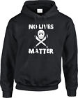 No Lives Matter Halloween Jason Mask Funny Humor Joke Meme Parody Mens Hoodie