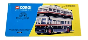 Corgi 34702 Sunbeam W Utility Trolleybus Set / Ashton Under Lyne Corp - Boxed - Picture 1 of 1